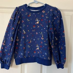 Janie and jack Snow White sweatshirt